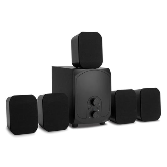 Ihtb059bo 5.1-Channel 30w-Rms Home Theater Speaker System With Bluetooth & Remote - 6 Piece