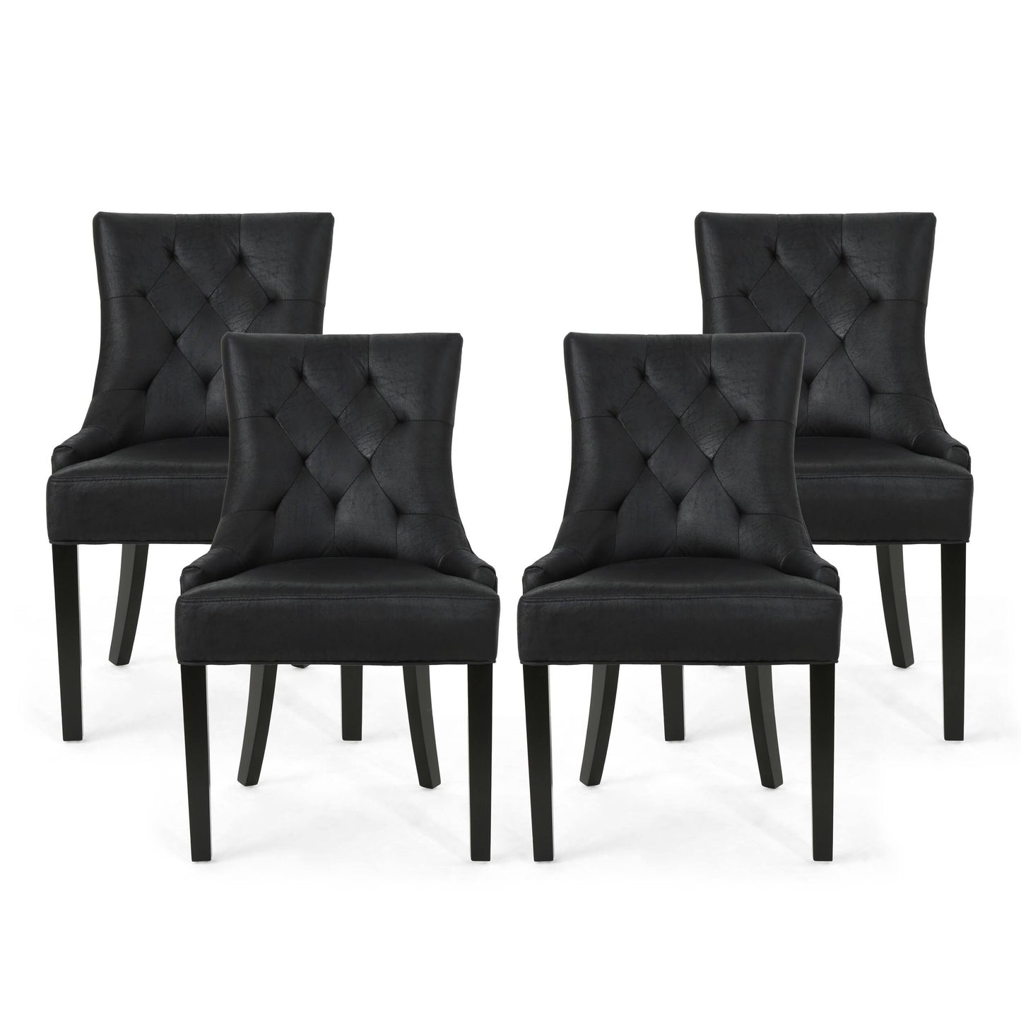 House Hayden Light Sky Upholstered Dining Chairs (Set Of 4)