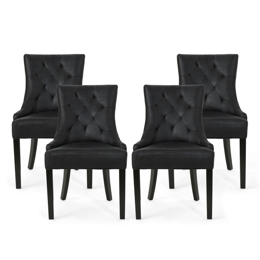 House Hayden Light Sky Upholstered Dining Chairs (Set Of 4)