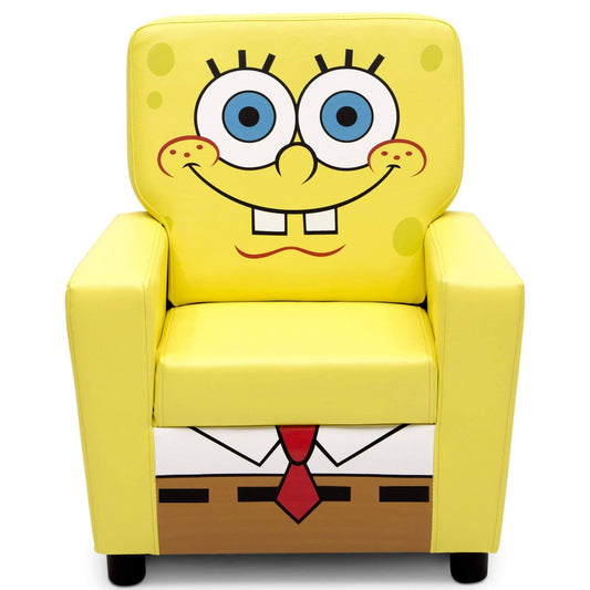 High Back Upholstered Chair, Spongebob Squarepants