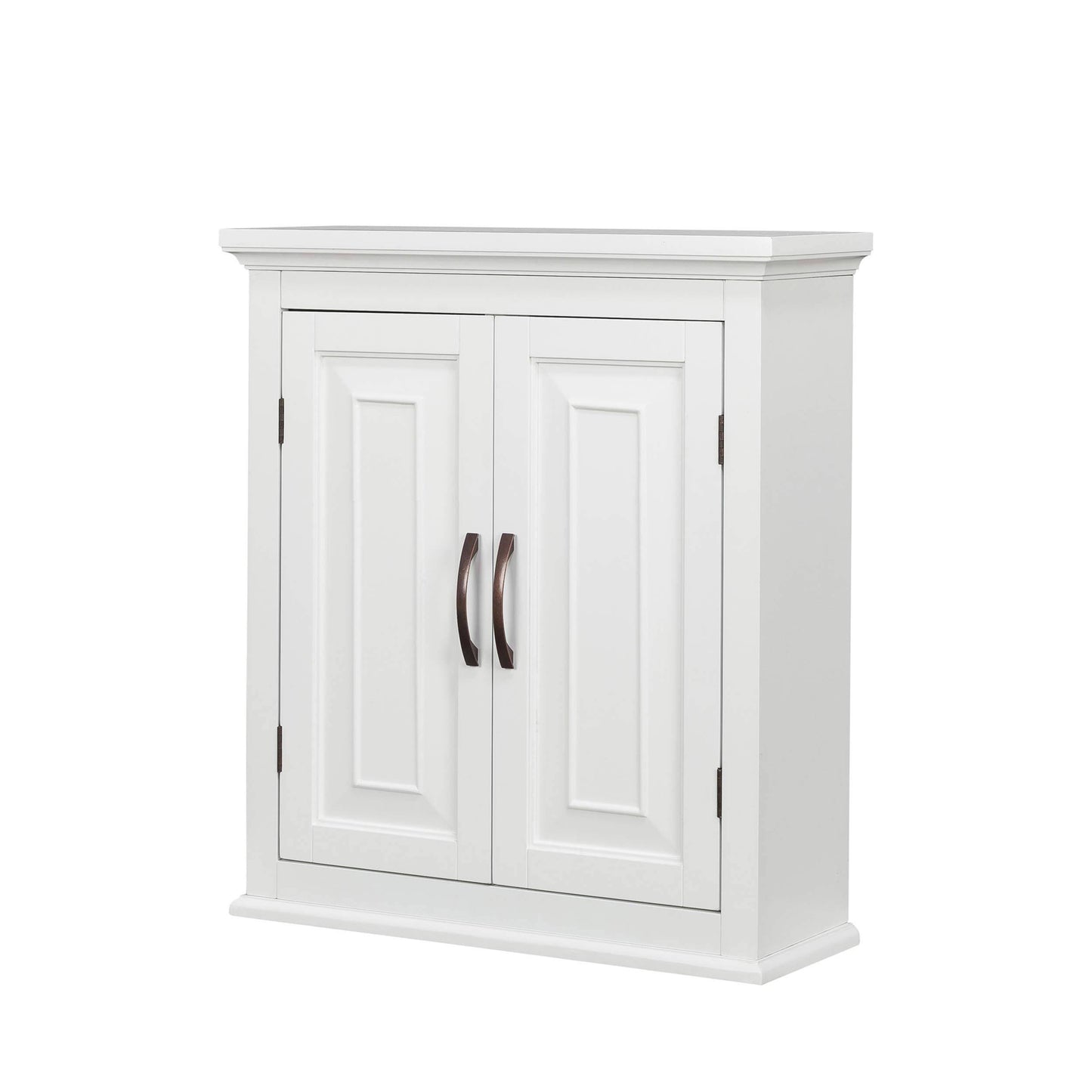 Home St. James Removable Wall Cabinet 2 Doors - White