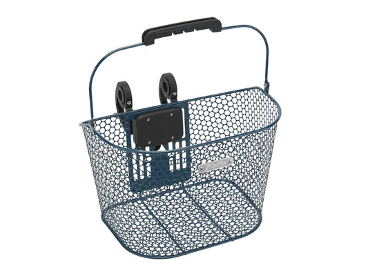 Honeycomb Front Qr Basket - Light Pink