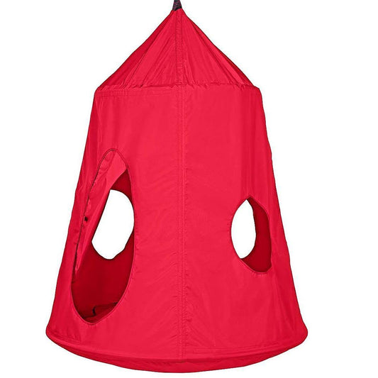Hugglepod Hangout Nylon Hanging Tent, Red