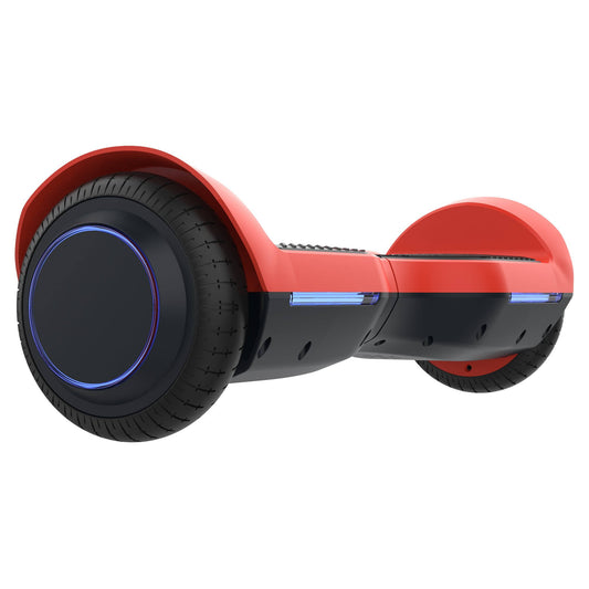 Hoverboard With 6.5" Led Wheels & Headlight, Top 6.2mph & 3.1 Miles Range Power By Dual 200w Motor, Ul2272 Certified And 50.4wh Battery Self