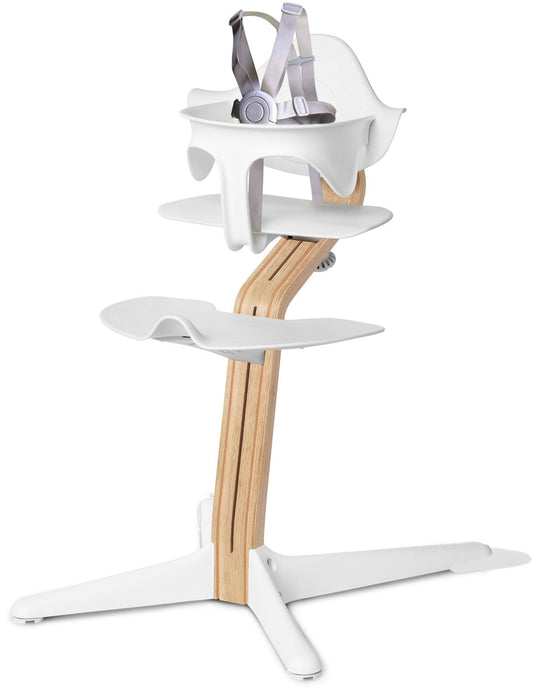 High Chair White / White Oak