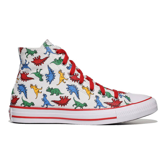 Hi (Big Kid) White/Enamel Red/Totally Blue / 5y