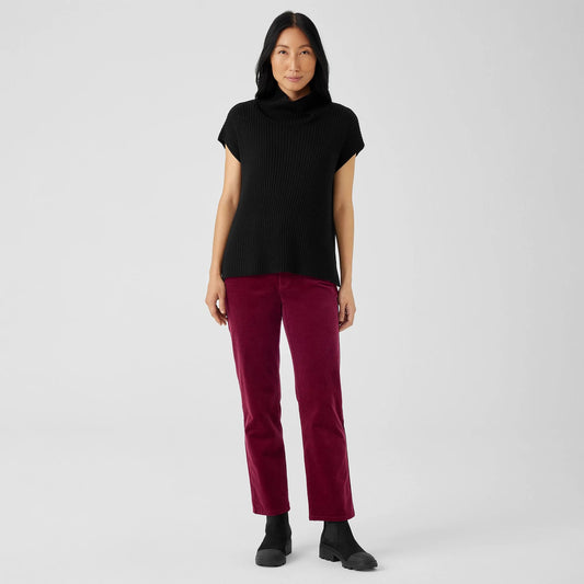 High Rise Ankle Straight Jeans In Serpent