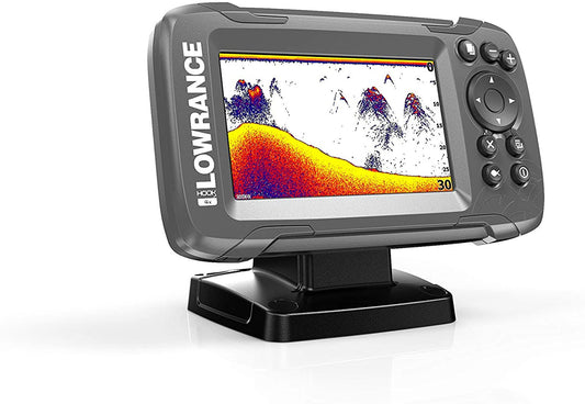 Hook2 4x - 4-Inch Fish Finder With Bullet Skimmer Transducer