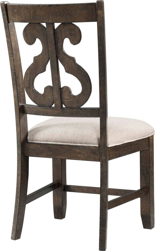 House Stanford Wooden Swirl Back Side Chair Set Of 2