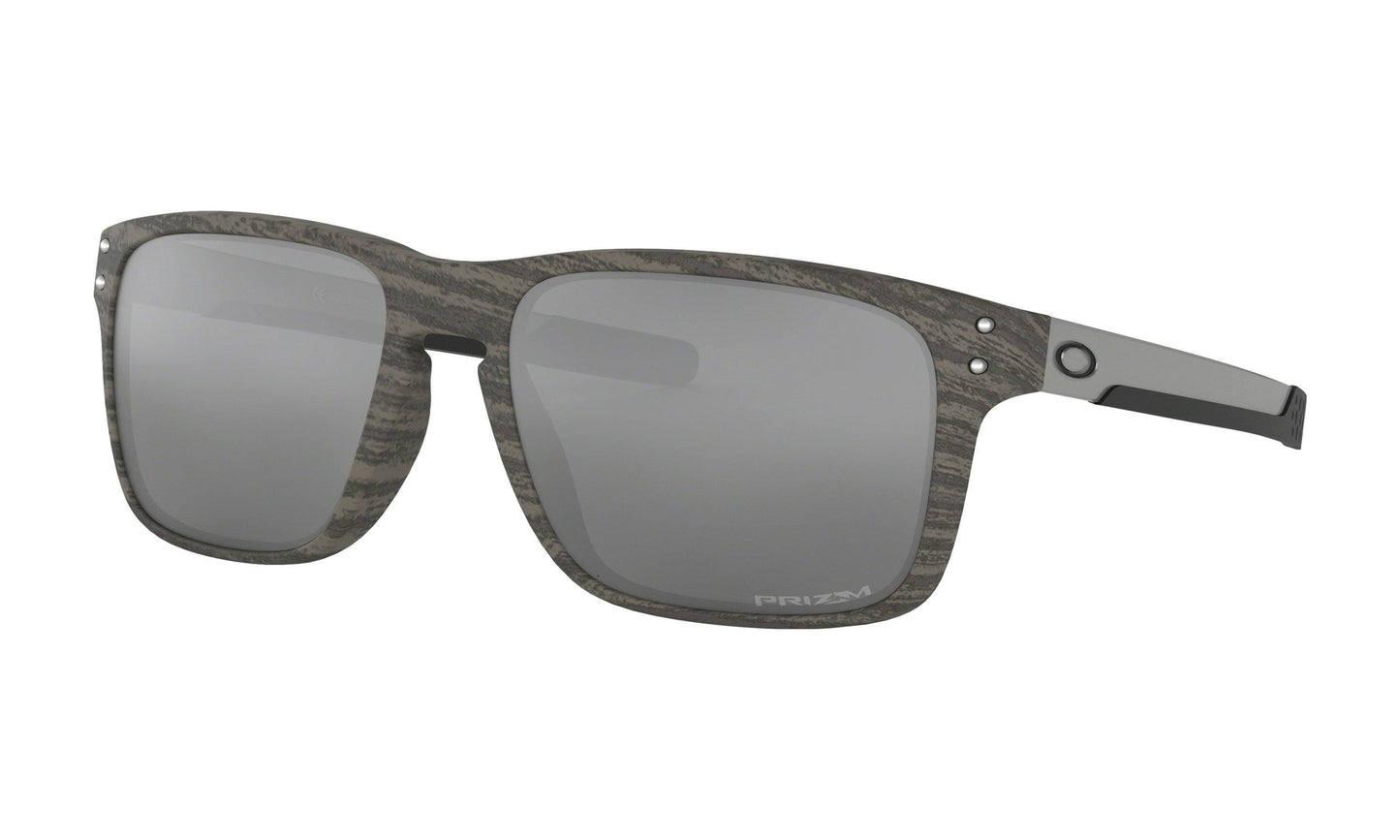 Holbrook Mix Prizm Sunglasses - Black / Woodgrain