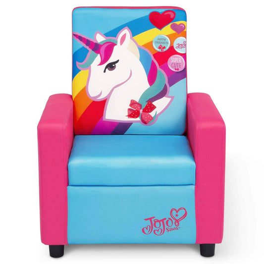 High Back Upholstered Chair Jojo Siwa