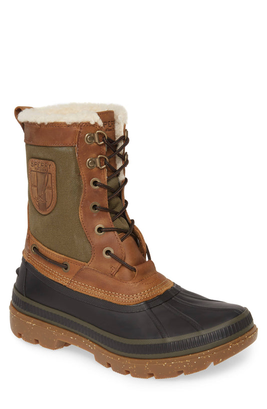 Ice Bay Tall Boot Men's Boots Brown/Olive : 11.5 M (D)