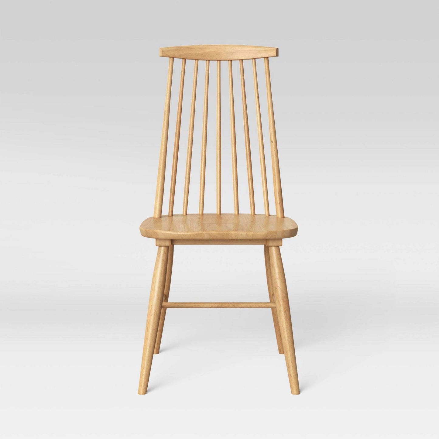 High Back Windsor Dining Chair Natural -
