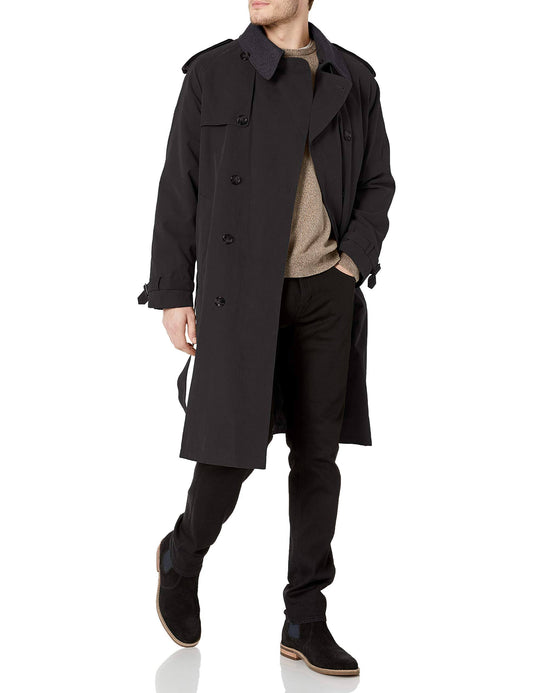 Iconic Trench Coat - Black - 44l, Men&S
