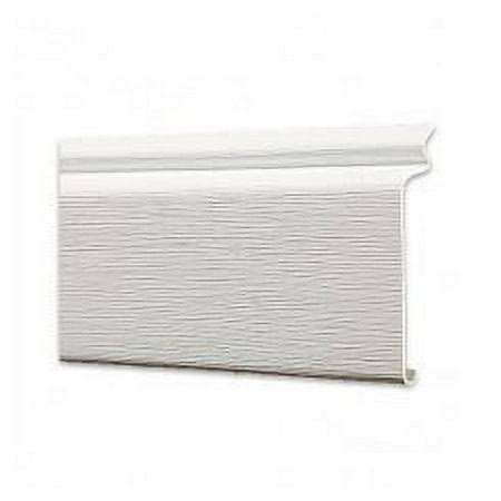 Home Parts Vinyl Skirting White Top Front Trim 10 Pack (58 Ft)