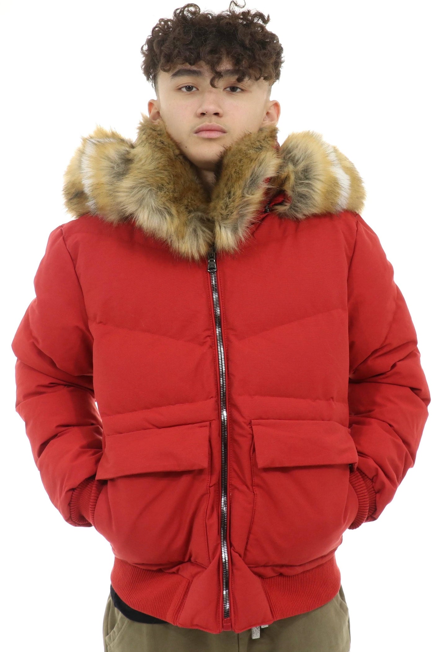 Hollis Bomber Jacket Medium Gold, Men's