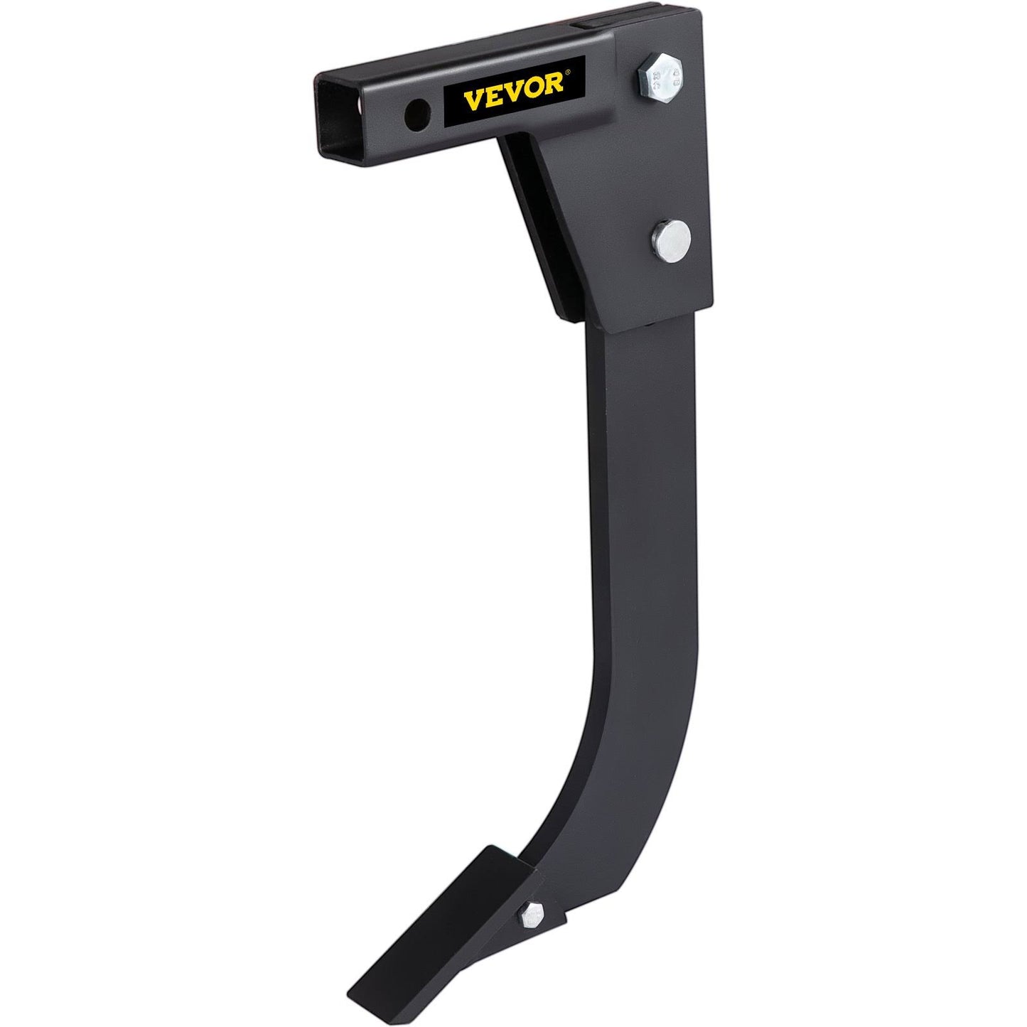 Hitch Mounted Ripper, 18" Shank Length Box Scraper Shank, 4 Holesite Box Blade For Tractor, 2 Locating Pins Ripper Shank