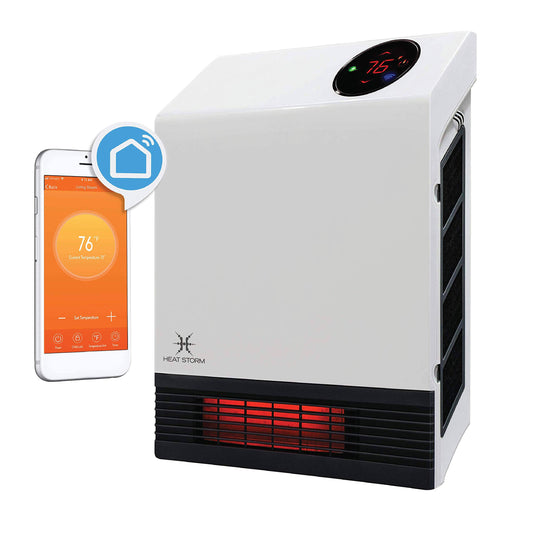 Hs-1000-Wxg Gray Wall Heater 1000 Watt