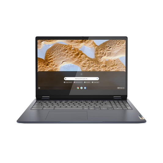 Ideapad Flex 3i Chromebook Laptop, 15.6 Inch Fhd Ips Touch Led Backlight, N6000, Uhd Graphics, 8gb, 128gb, Chrome Os, Blue