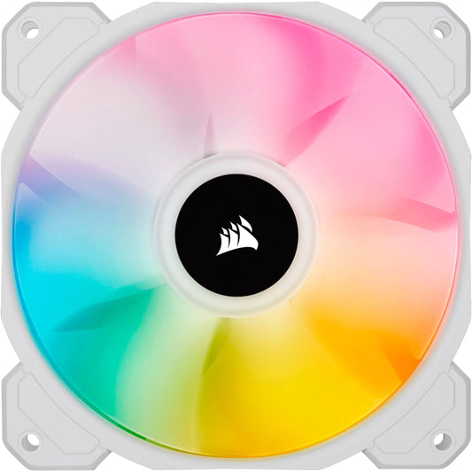 Icue Sp120 Rgb Elite Performance 120mm White Pwm Triple Fan