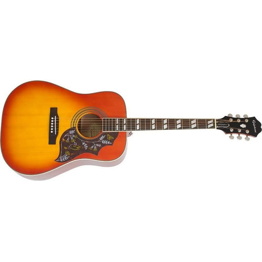 Hummingbird Pro Acoustic-Electric Guitar - Faded Cherry