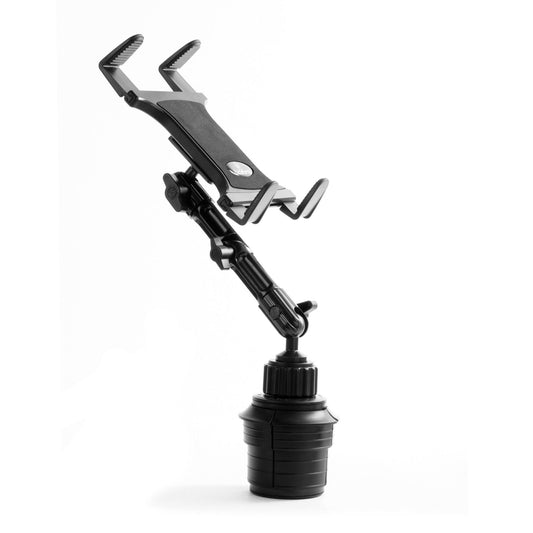 Holder For Cupholder | 7" Modular Arm | Enduro Series | Spring Loaded Cradle | Ipad Compatible