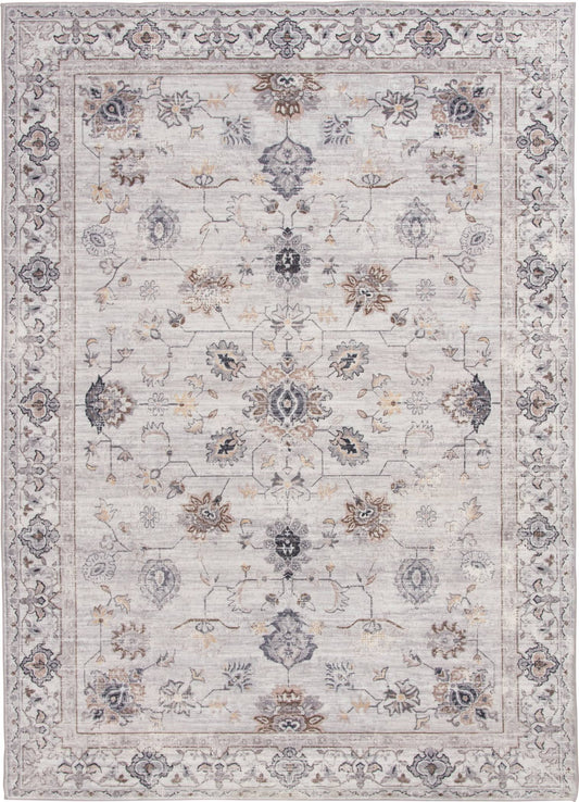 Homes & Gardens Persian Faux Fur Area Rug, Multi, 5'X7'