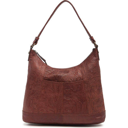 Hudson Hobo ,Cordovan Tooled