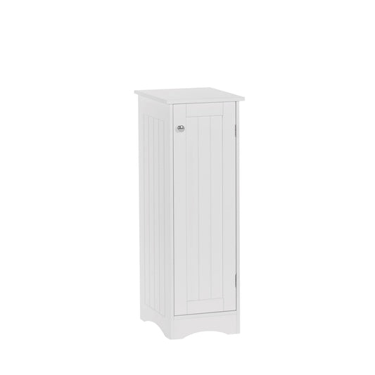 Home Ashland Slim Single Door Cabinet, White
