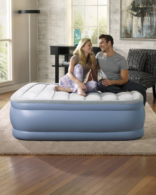 Hi-Loft Air Mattress With Pump, Queen