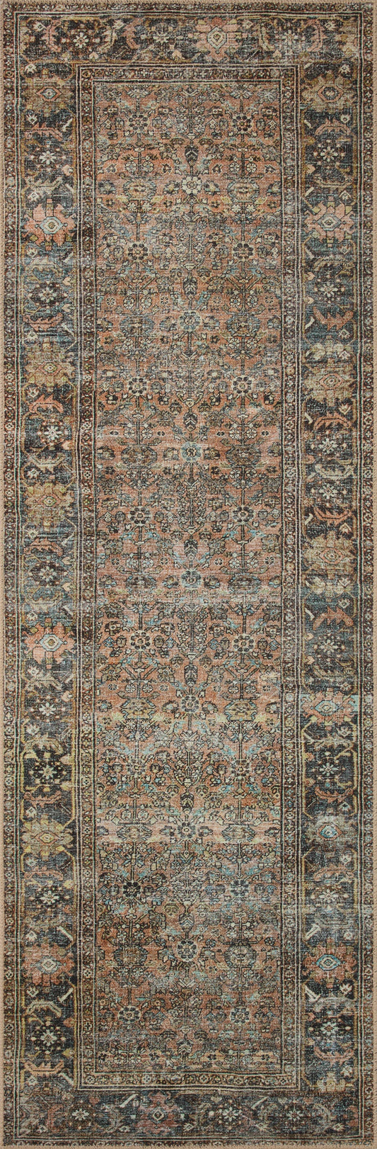 Ii Adrian Adr-03 Terracotta Multi Rug - 7 Ft 6 In X 9 Ft 6 In