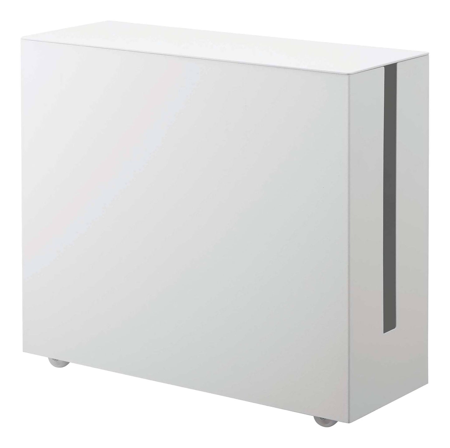 Home Rolling Cable Management Rack - Steel - White
