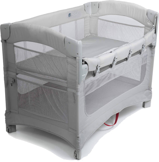 Ideal Ezee 3-In-1 Co-Sleeper Baby Bassinet - Gray