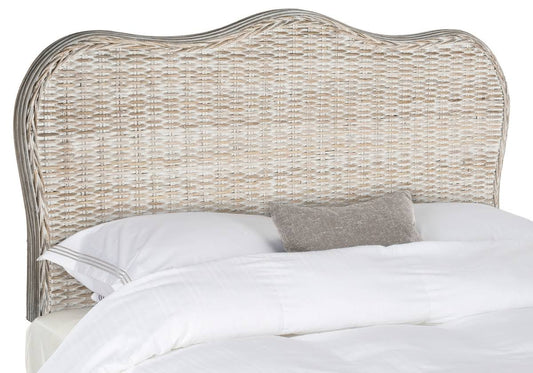 Imelda White Washed Headboard (Full)