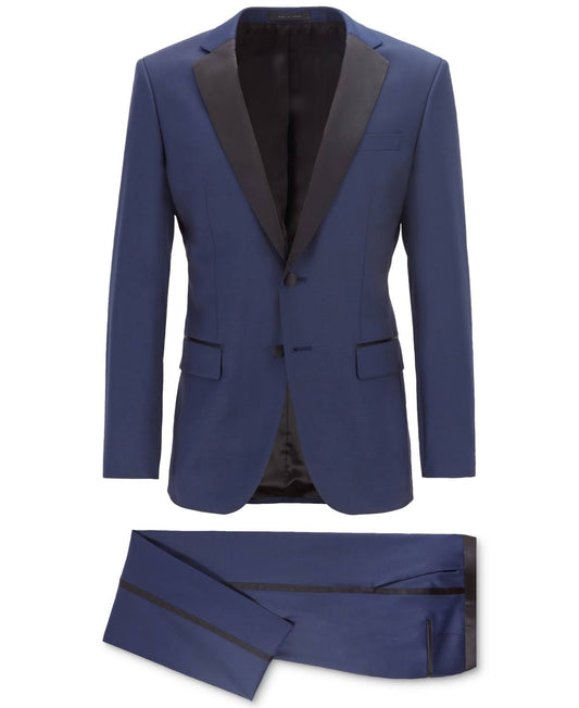 Hugo Wool Tuxedo In Black At Nordstrom, Size 38regular