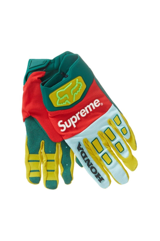 Honda Fox Racing Gloves Red