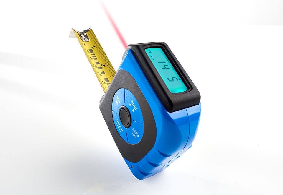 Image 2-In-1 Digital Laser Tape Measure K4tm