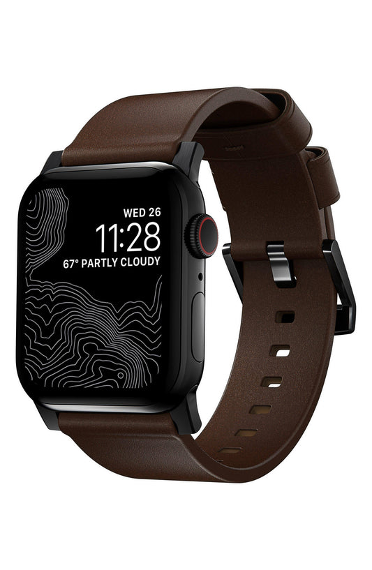 Horween Leather Strap For Apple Watch 42mm Classic