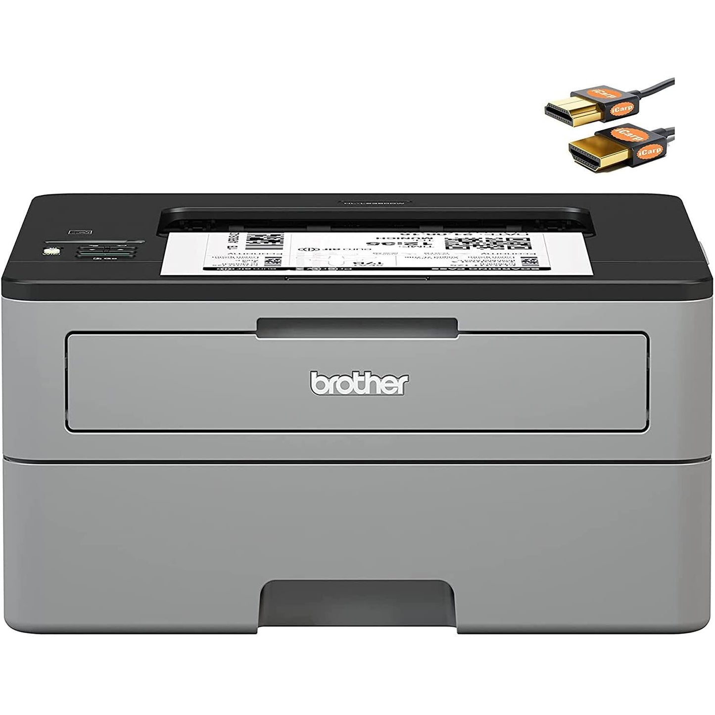 Hl-L2350dw Series Compact Wireless Monochrome Laser Printer - Mobile Printing - Auto Duplex Printing - Up To 32 Pages/Min - Up To 250 Sheet