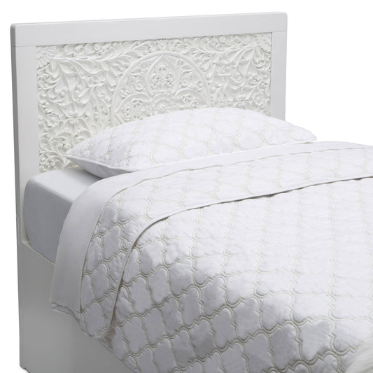 Homes & Gardens Marissa Twin Headboard - Bianca White