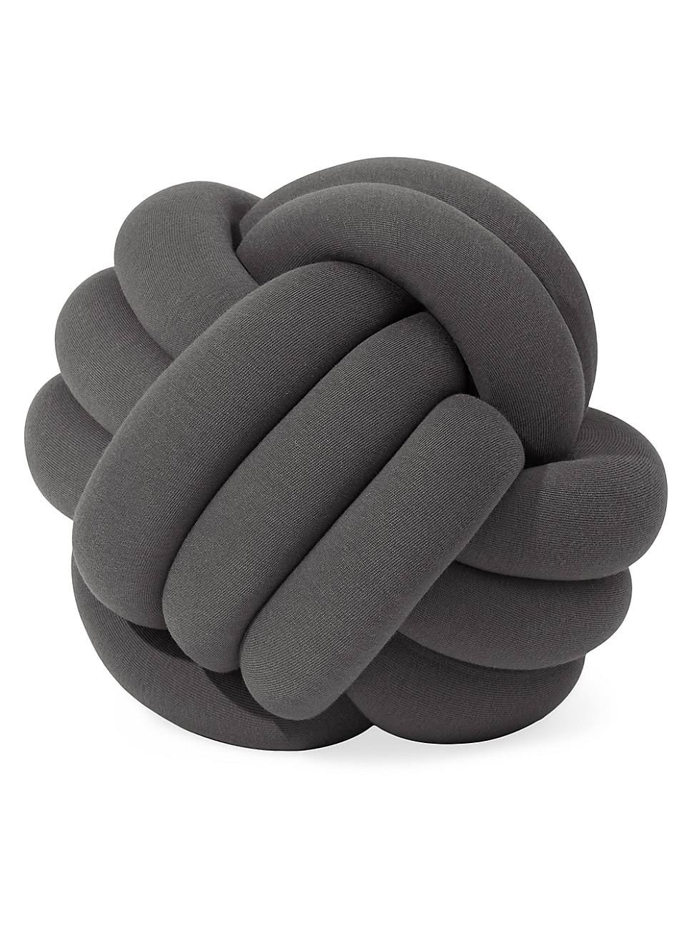 Hugget Cotton Knot Pillow - Midnight Blue - Size Large