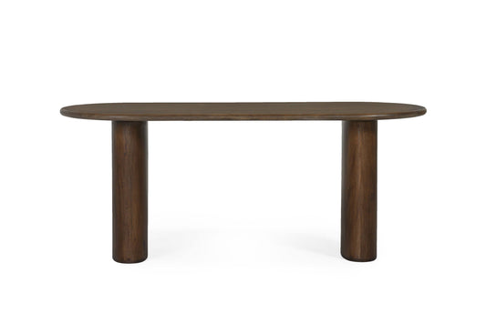 Home Furniture Ovale Dining Table 92"