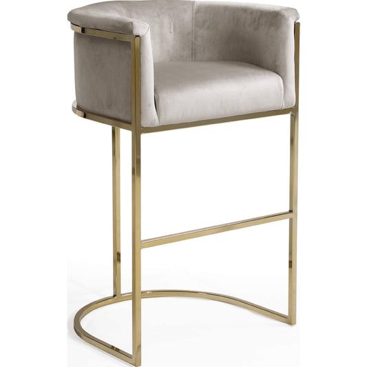 Home Finley Bar Stool - Taupe