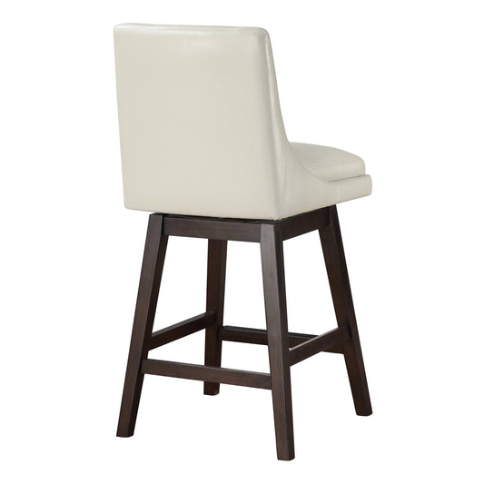 Home Furnishings Allingham Bar Stool Swivel, Cream