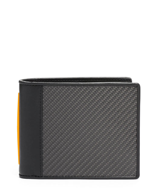 I Mclaren Global Double Billfold Carbon/Papaya