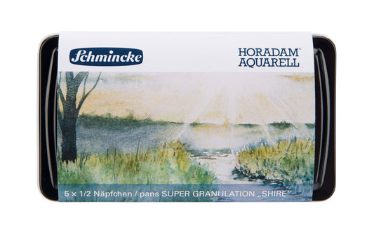 Horadam Aquarell Artist Watercolor - Super Granulating Shire Set Half Pan