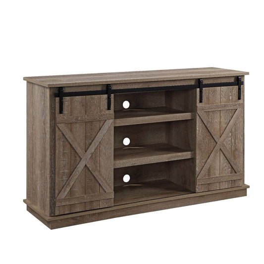 Home Entertainment Wooden Tv Stand Brown