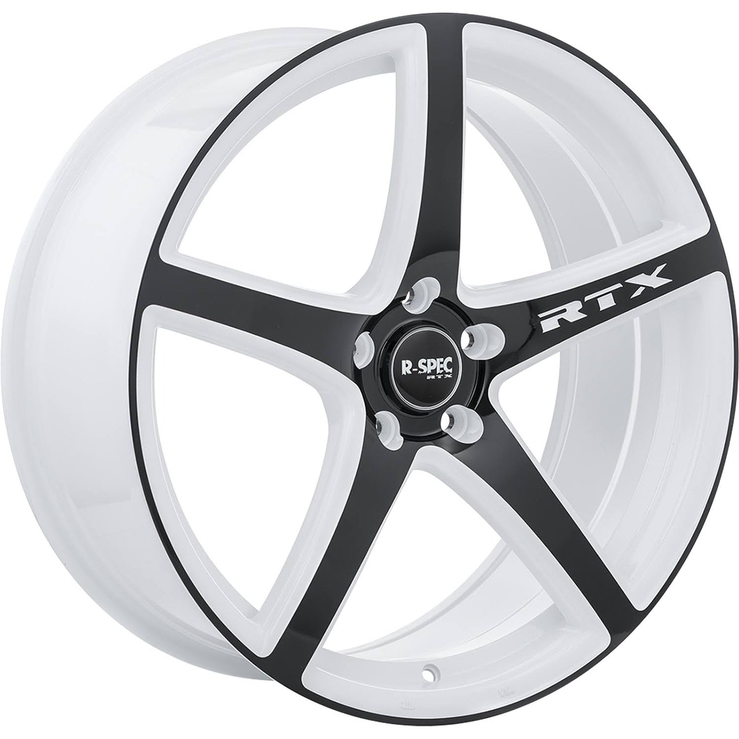 Illusion Wheel 17x7.5 5x114.3 42mm White And Black