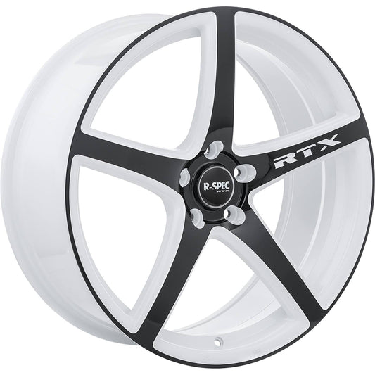 Illusion Wheel 17x7.5 5x114.3 42mm White And Black