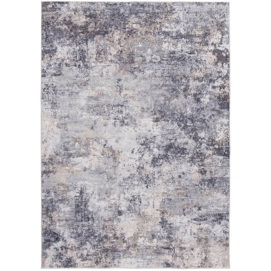 Homes & And Gardens Abstract Machine Washable Area Rug, Neutral, 5'X7'